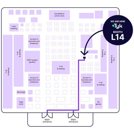 Kubecon Map